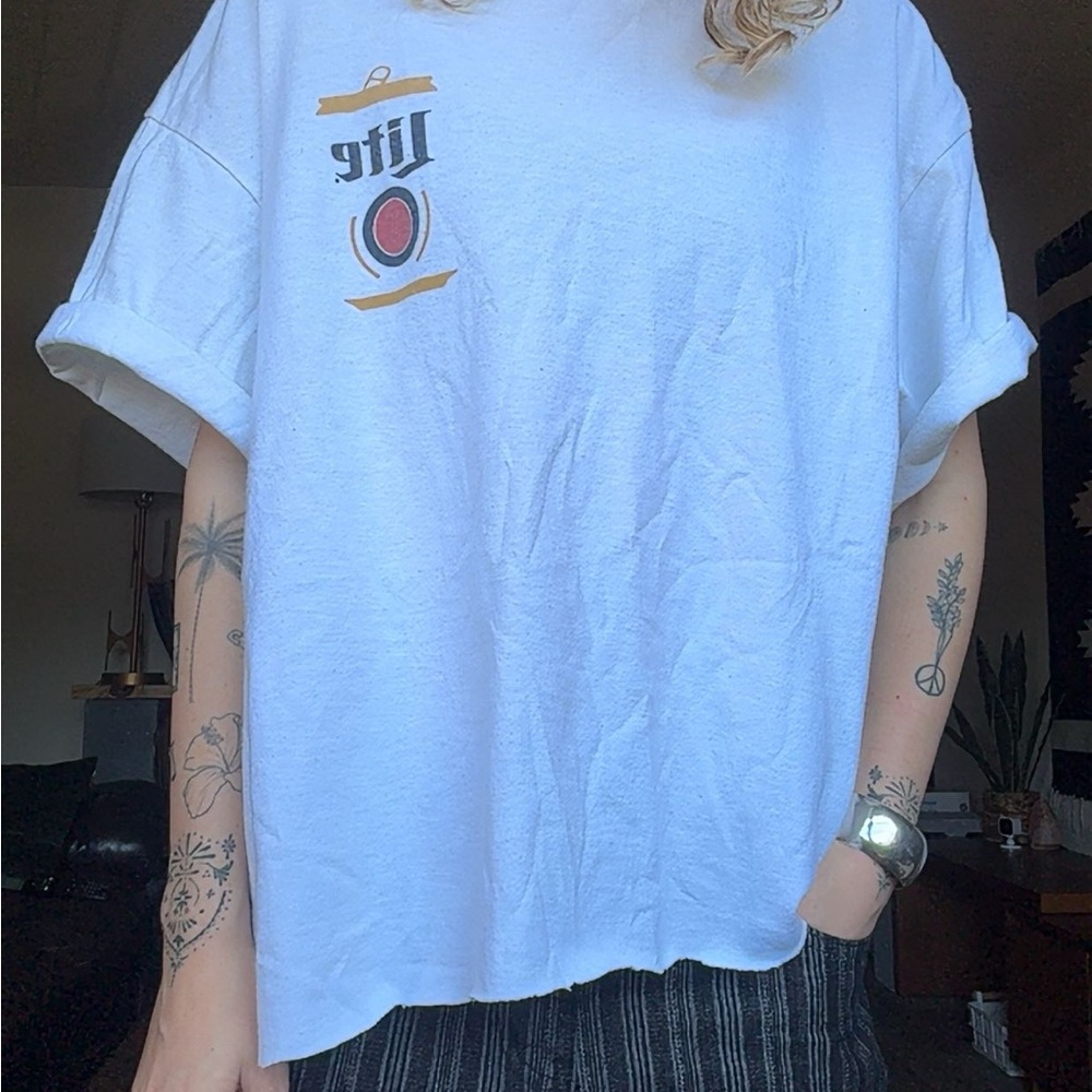 Miller light tee